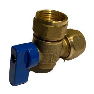 Boiler isolation valve 1/2" x 15mm for Elektra models